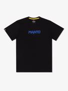 MANTO drip tshirt- black